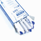 Pentel – Stylo à bille Floatune – 0,8 mm – bleu – paquet de 12-Longueur d'écriture 850m