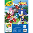 Crayola - cahier à colorier - 48 pages - Sonic the Hedgehog-FACILE À TRANSPORTER : Ce livre à colorier est une activité de voyage parfaite pour les enfants. Il leur permet de s'amuser et de faire preuve de créativité pendant leurs déplacements