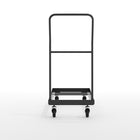 Flash Furniture – Chariot pour chaises pliantes, noir-Construit en acier épais de 0,125 po en forme de L