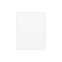LUX ? Papier cartonné 8 1/2 x 11 po, cristal métallique, 1000/boîte (81211-C-30-1000)-Offert en cristal métallique, qui est un blanc chatoyant et doux