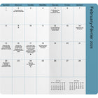 DateWorks - Planificateur de poche mensuel 2026-2027 - 3,5 po x 6,5 po - des Plages - Bilingue-Matériau de couverture durable DOUX AU TOUCHER avec coins arrondis