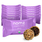 nomz - bouchées énergétiques aux amandes bio - 40g - paquet de 12-Végétalien