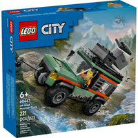 LEGO - City Great Vehicles Off Road 4x4 Mountain Truck - 221 pièces-Jouet d'aventure LEGO City Off-Road 4x4 Mountain Truck pour 6 ans et plus