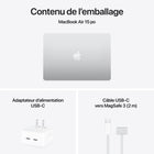 Apple - Portatif MacBook Air 15 po - Puce M4 - SSD 256 Go - Mémoire unifiée 16 Go - Argent - Français-10
