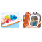 Crayola - Peinture pour les doigts facile à nettoyer-PEINTURE POUR DOIGTS LAVABLE : La peinture lavable Crayola se lave sur la peau et la plupart des vêtements lavables.