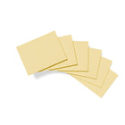 Staples - Blocs de feuillets ultra-autocollants, 5 x 3 po, collection Sunshine, paquet de 12-La dimension de 5 x 3 po offre amplement d’espace pour écrire