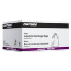 Coastwide Professional - Sacs à ordures - tout usage - 20 po l x 22 po L - blanc - Paquet de 500-Très résistants aux perforations et aux déchirures