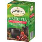 Twinings - Thé vert Grenade, framboise et fraise - Paquet de 20-Infusez pendant deux minutes pour obtenir la tasse de thé vert parfaite