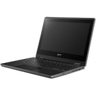Ordinateur portable Acer TravelMate Spin B311 11,6"Intel Celeron N51004 Go de RAMeMMC 128 GoIntel HD GraphicsWin 11 Pro EduNoir-Cet ordinateur portable robuste est doté de la certification MIL-STD-810H, d'un clavier résistant aux éclaboussures, de ports IO renforcés et d'un pare-chocs absorbant les chocs qui protège des chutes jusqu'à 122 cm.