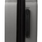 Bugatti - Valsie d'enregistrement rigide 30.50po de la collection Monaco - Grey-Intérieur doublé avec panneau séparateur, poche pratique et sangles de serrage pour garder le contenu organisé et en place