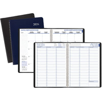 Staples - Agenda hebdomadaire/mensuel 2026 - 11 po H x 8 po l - couleurs assorties - bilingue-14 mois : décembre 2025 à janvier 2027