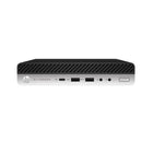 HP - Ordinateur de bureau EliteDesk 800 G5 Mini remis à neuf - Intel Core i7-8700T - SSD 256 Go - RAM 16 Go - Windows 11 Pro-Processeur: Intel Core i7-8700T