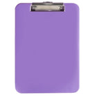 Staples Planchette à pince translucide - 9 x 12 po - couleurs assorties-9 po x 12 po