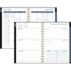 Mead - Agenda scolaire hebdomadaire/mensuel fruit et floral 2025-2026 - 8 1/2 po H x 5 1/2 po l - multicoloure - bilingue-Un mois sur 2 pages avec des blocs quotidiens non lignés pour la planification ouverte, plus une section pour les notes et des calendriers de référence des mois passés / futurs