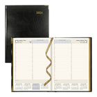 Brownline - 2026 Agenda quotidien Executive - 10-3/4 po x 7-3/4 po - Noir - Trilingue-12 mois: janvier 2026 à décembre 2026