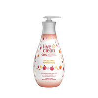 Live Clean - Savons liquide pour les mains hydratant pomme épicée - 500 ml-Dérivé à 98 % d’ingrédients végétaux et naturels