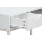 Simply Writing Desk - Blanc-Assemblage facile