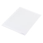 Cambridge - Feuilles mobiles Disc - quadrillées, grand , 50 feuilles-Compatible avec les cahiers Staples M by Arc