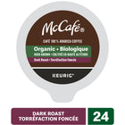 Capsules K-Cup de café biologique McCafé  torréfaction foncée - paquet de 24-Qualité : McCafé High Grown Organic est issue de fermes certifiées Rainforest Alliance, ce qui signifie que nos grains sont cultivés et récoltés avec beaucoup de respect et de soin pour les gens, la faune et l'environnement