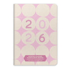 Orange Circle Studio - 2026 Agenda mensuel de poche - 4,5 po x 6,5 po - Pois Charmants-Doté plages mensuelles et pages de notes