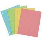 Merangue - Recharge de 100 feuilles de papier coloré-100 feuilles de papier blanc ligné