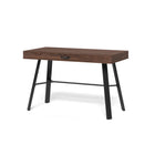 Whalen - James 48 po Bureau d’écriture - Brun / Noir-Roues de câble de gestion de fil