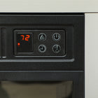 HOMCOM - Foyer électrique 27 po avec manteau et télécommande, blanc-L'allumage et l'extinction automatiques permettent de maintenir efficacement la température programmée