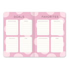 Orange Circle Studio - 2026 Agenda mensuel de poche - 4,5 po x 6,5 po - Pois Charmants-Contient des mots d’encouragement