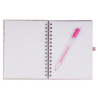 Pep Rally - Cahier de notes scintillant et stylo - 5,9 l x 7,9 po H - Bohémien doux - Bilingue-6