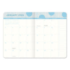 Orange Circle Studio - 2026 Agenda mensuel de poche - 4,5 po x 6,5 po - Pois Charmants-Petit et portatif