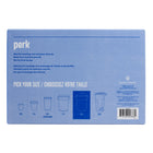 Perk - Sacs transparents pour feuilles et gazon - 31 po x 40 po - Paquet de 20-31 po x 40 po