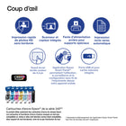 Epson - Imprimante multifonction couleur sans fil Expression Photo XP-8800 - Noir-Impression rapide de photos — impression de photos 10 x 15 cm (4 x 6 po) sans bordure avec une finesse des détails et une précision étonnantes en seulement 10 secondes