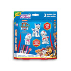 Crayola - Animaux Scribble Scrubbie Pat’Patrouille, 3 pièces-Ensemble de jeu scribble scrubbie : l'ensemble comprend trois de vos personnages préférés de pat’patrouille : Chase, Marcus et Stella, ainsi que 4 marqueurs lavables et une brosse