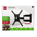 RCA - Support mural articulé pour téléviseur RCA de 23 po à 60 po - Noir-S’étend de 20" du mur pour un accès facile au câble