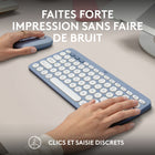 Logitech - Pebble 2 Combo for Mac, clavier et souris sans fil - Blue-Emballage de source responsable: l'emballage de Slim Bluetooth Combo (dont l'emballage du produit) provient de forêts certifiées FSC et d'autres sources contrôlées, certification "neutre en carbone"