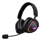 Asus - Casque de jeu sans fil A701 ROG Delta II avec microphone amovible - Noir-Comprend Bluetooth 2,4 GHz et une connexion filaire de 3,5 mm pour une compatibilité étendue avec les PC, les consoles et les appareils mobiles