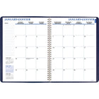 Staples - Agenda hebdomadaire/mensuel 2026 - 11 po H x 8 po l - couleurs assorties - bilingue-Planification verticale des rendez-vous avec sections lignees, lundi au vendredi de 7 h 00 à 20 h 45, le samedi de 7 h 00 à 18 h 45, à 15 minutes d'intervalle, le dimanche possede un espace ligne