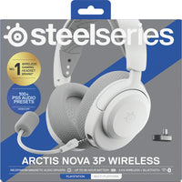 SteelSeries - Arctis Nova 3P - Casque de jeu sans fil pour PlayStation 5 - Blanc-Préréglages pour cod, fortnite et plus: Contrôlez votre audio via l’application mobile pour mieux entendre les bruits de pas en jeu. Déverrouillez un contrôle audio total avec plus de 200 profils audio dans l'application compagnon Arctis