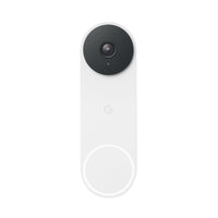 Google - Nest Doorbell (filaire, 2? gen.)- Neige-La sonnette Nest Doorbell comprend des alertes intelligentes qui peuvent faire la distinction entre une personne, un colis, un animal et un vehicule