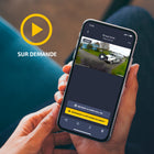 Vosker - Caméra de sécurité cellulaire extérieure 4G-LTE à énergie solaire VKX-8