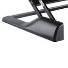 TygerClaw – Support de poste de travail assis/debout (TYDS14013)-Poignées doubles à pression activant/désactivant facilement le mode de réglage de hauteur