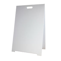 Flipside - Premium Plastique ondulé Dry Erase Marquee Chevalet-Facile à assembler