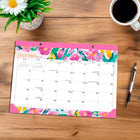 BrownTrout - 2026 Calendrier de bureau mensuel de 18 mois - Bonnie Marcus - 14 po x 10 po-Conception Durable - Le papier robuste et de haute qualité empêche le froissage et le débordement de l'encre, et la reliure durable assure la longévité tout au long de l'année