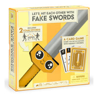 Exploding Kittens - Jeu de Frappons-nous les uns les autres avec de fausses épées-Que vous soyez fan de chevaliers, de pirates, de ninjas, ou que vous souhaitiez simplement claquer vos amis et votre famille, ce jeu est fait pour vous