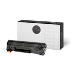 Premium Tone - Cartouche de toner Compatible - HP CF283X - Rendement élevé - Noir-Couleur : Noir