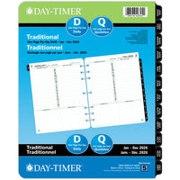 Day-Timer - Recharge datee 2026 1 page/jour folio - 11 po H x 8 1/2 po l - bilingue-Format des pages : 11 po H x 8 1/2 po l