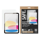 Protecteur d'écran PanzerGlass SAFE pour iPad Air 11" (M3/M2) (2024) / iPad Air 10.9" (4e / 5e génération) - Ultra-large - Transparent-60 % de verre recyclé ; 100 % de résistance
