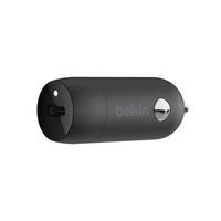 Belkin - Chargeur de voiture USB-PD 30 W avec PPS-CHARGEMENT RAPIDE EN VOITURE : Avec une puissance de 30 watts, ce chargeur de voiture vous permet de charger rapidement un iPhone 14 Pro de 0 à 50 % en seulement 23 minutes ; un Samsung Galaxy S23 Ultra de 0 à 50 % en seulement 24 minutes, ainsi que d’autres appareils compatibles à des vitesses optimales