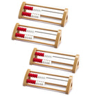 Cadre de comptage edxeducation Rekenrek - Ensemble de 4 -Chaque cadre comporte deux rangées de 10 perles