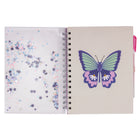 Pep Rally - Cahier de notes scintillant et stylo - 5,9 l x 7,9 po H - Bohémien doux - Bilingue-Dimensions : 5,9 l x 7,9 po H